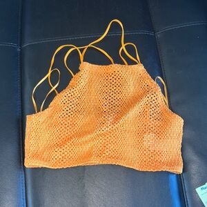 Zara Crochet Halter Top